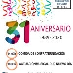 Cartel 31 Aniversario Residencia Web