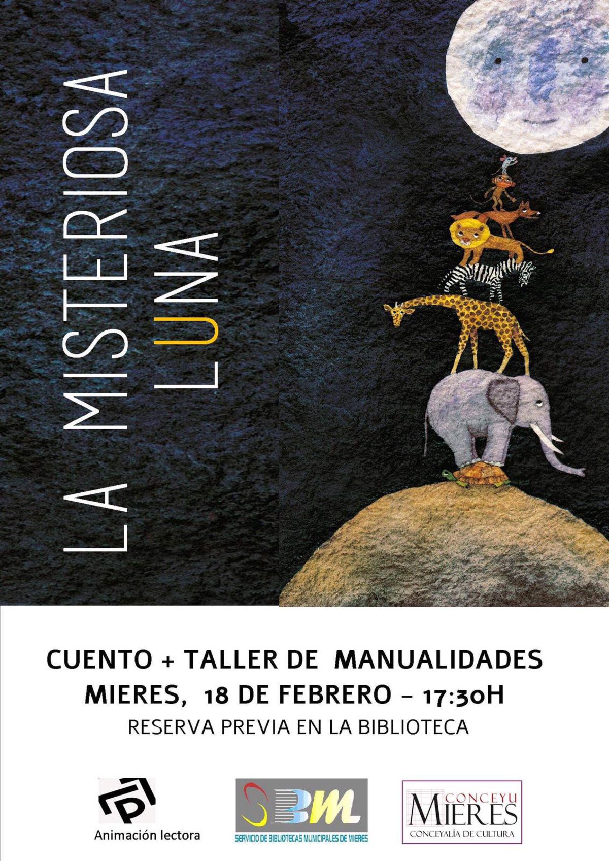 Taller Misteriosa Luna Bibliotecas Mieres