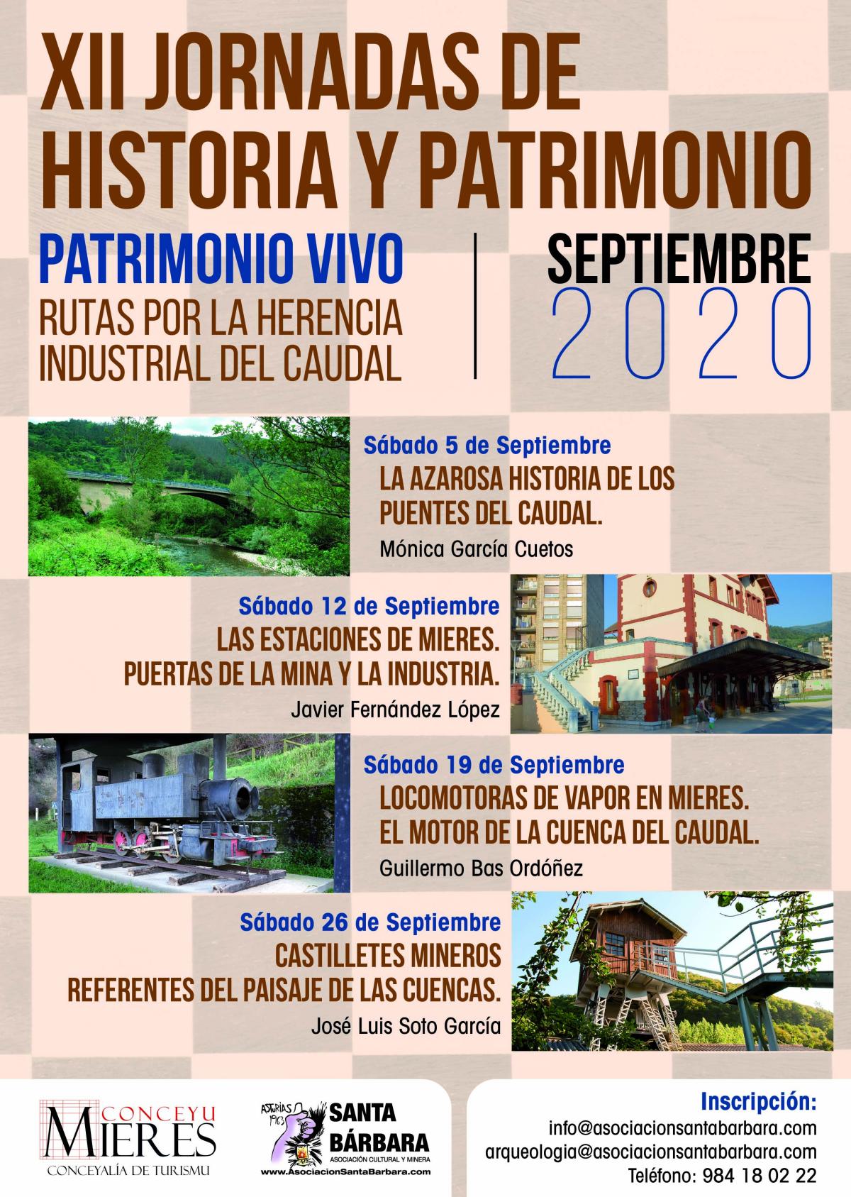 XII Jornadas Historia Y Patrimonio Cartel 2020 Web