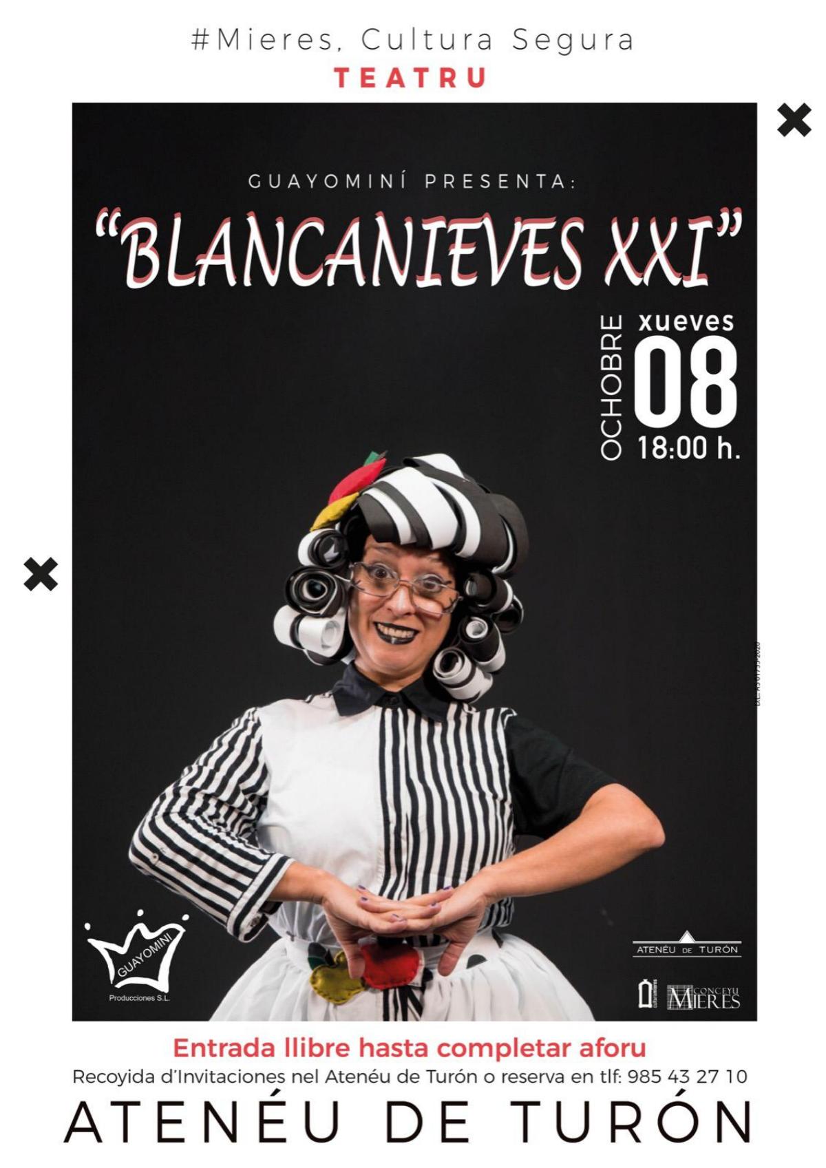 Cartel Web Blancanieves Xxi Turon