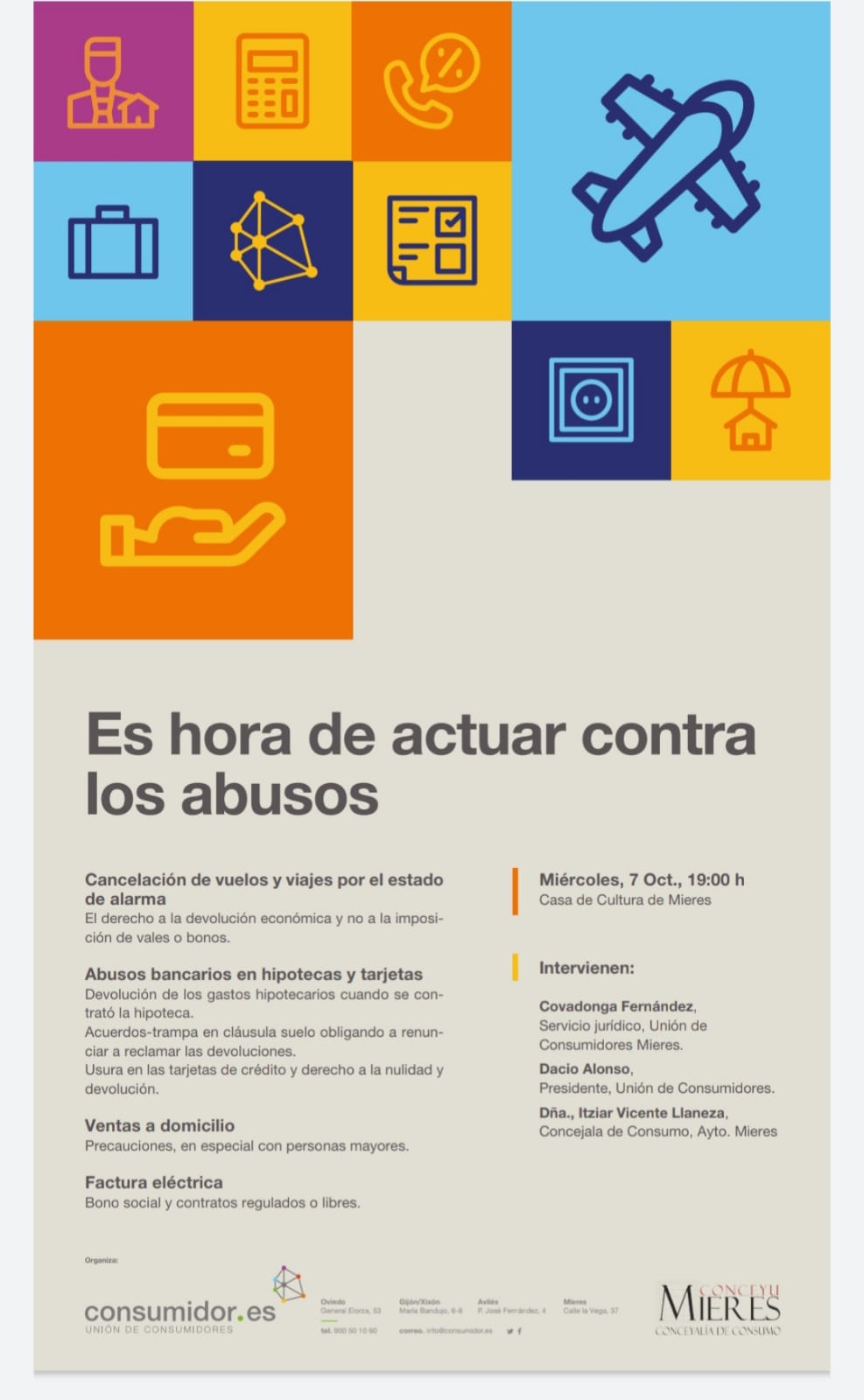 Charla Consumo 7 Oct 2020