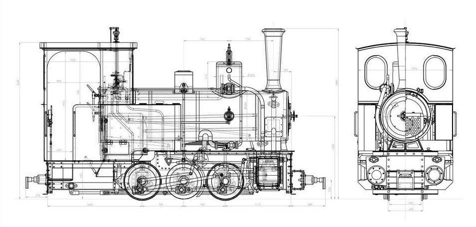 Esquema Funcionamiento Locomotora De Vapor