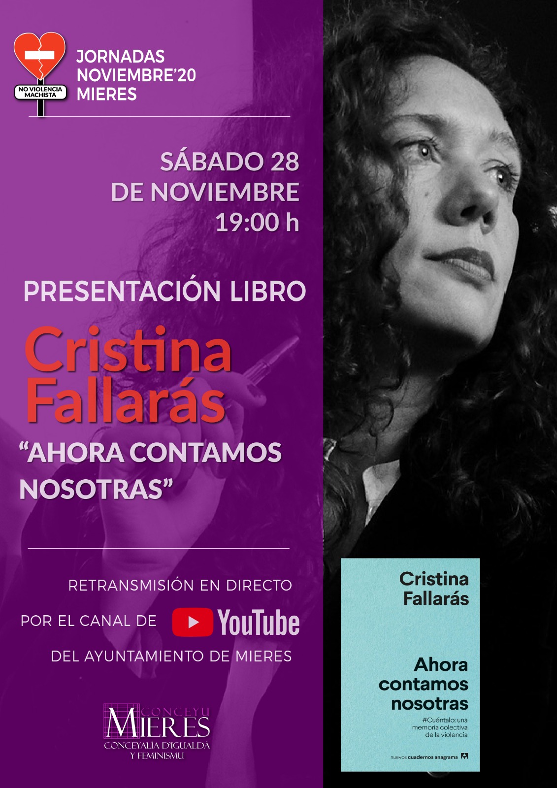 Cartel 25N Cristina Fallaras