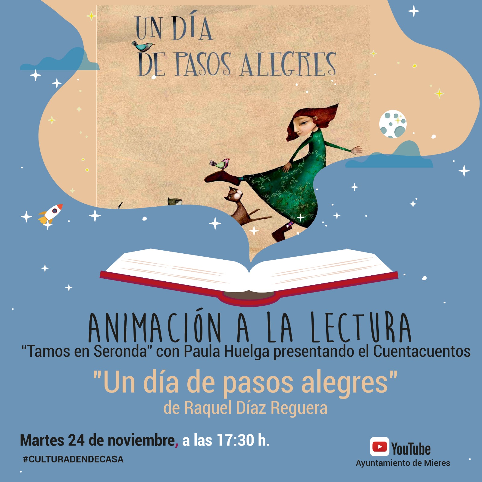 Un Dia De Pasos Alegres Animacion Lectura Mieres