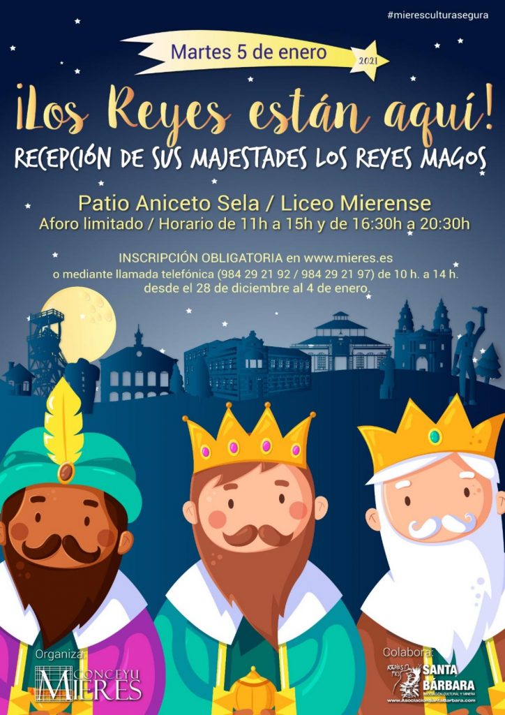 Los Reyes Estan Aqui Mieres 2020