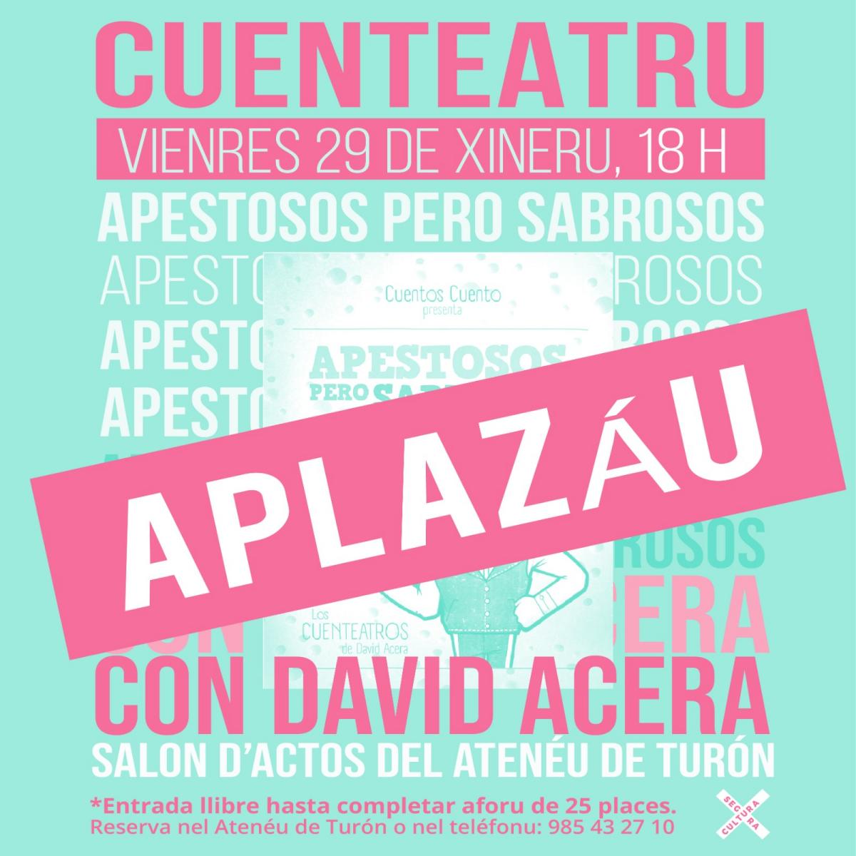 Aplazado Cuentacuentos Acera Turón