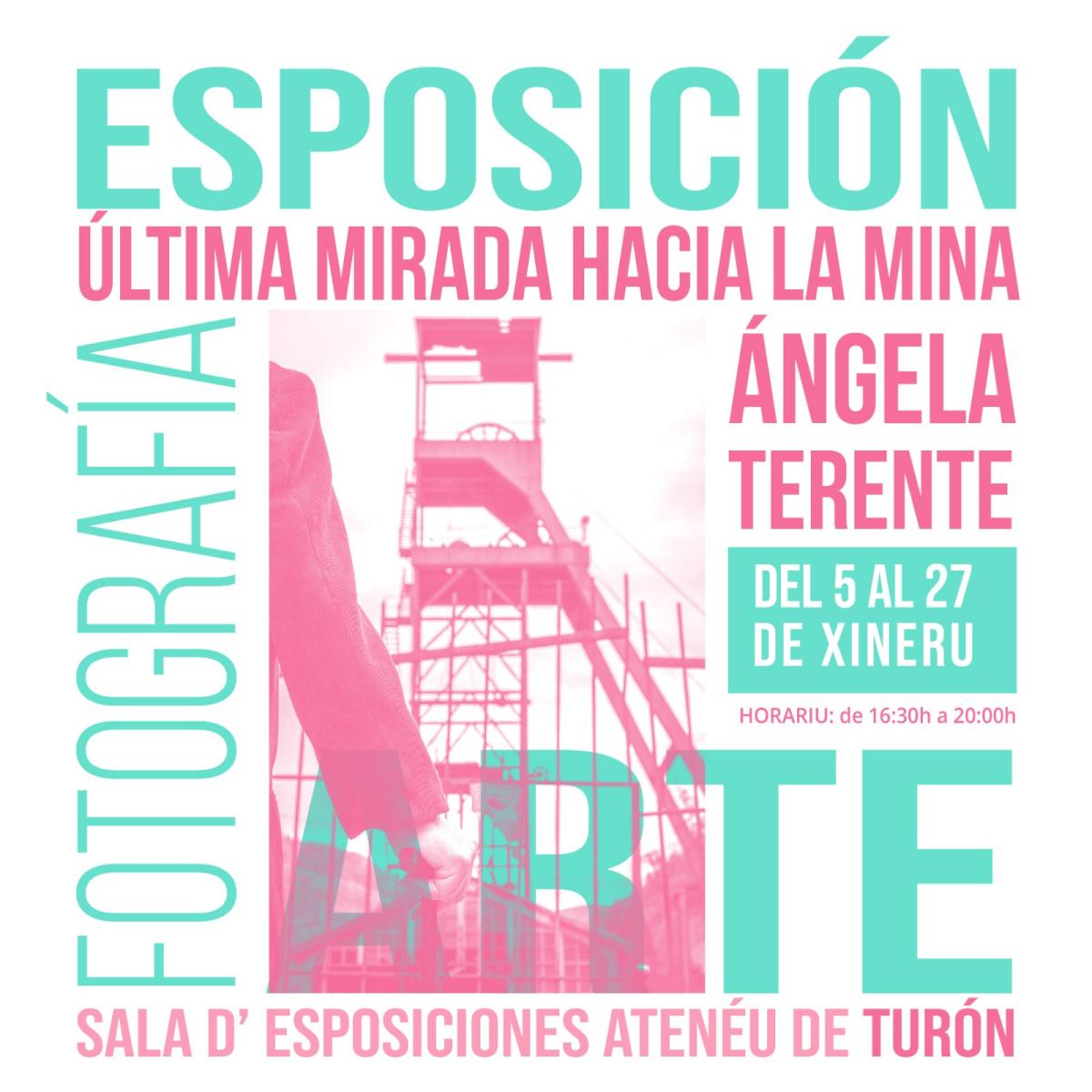Cartel Expo Ultima Mirada Mina Turon