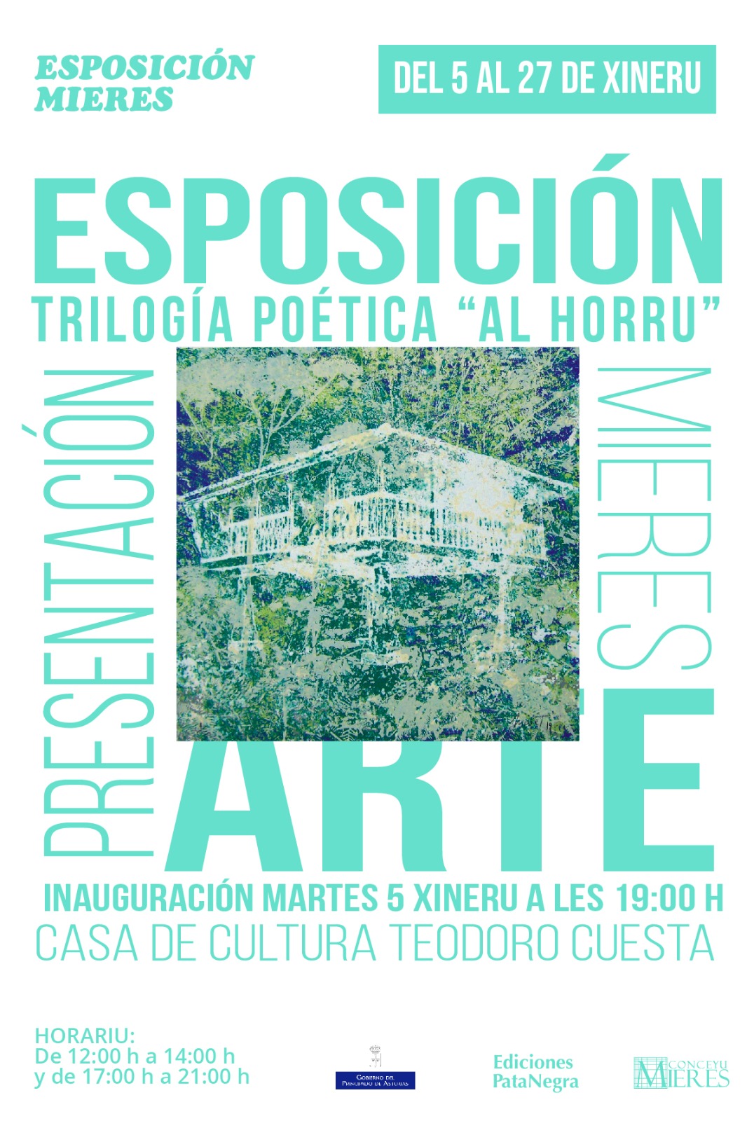 Cartel Exposición Al Horru Mieres