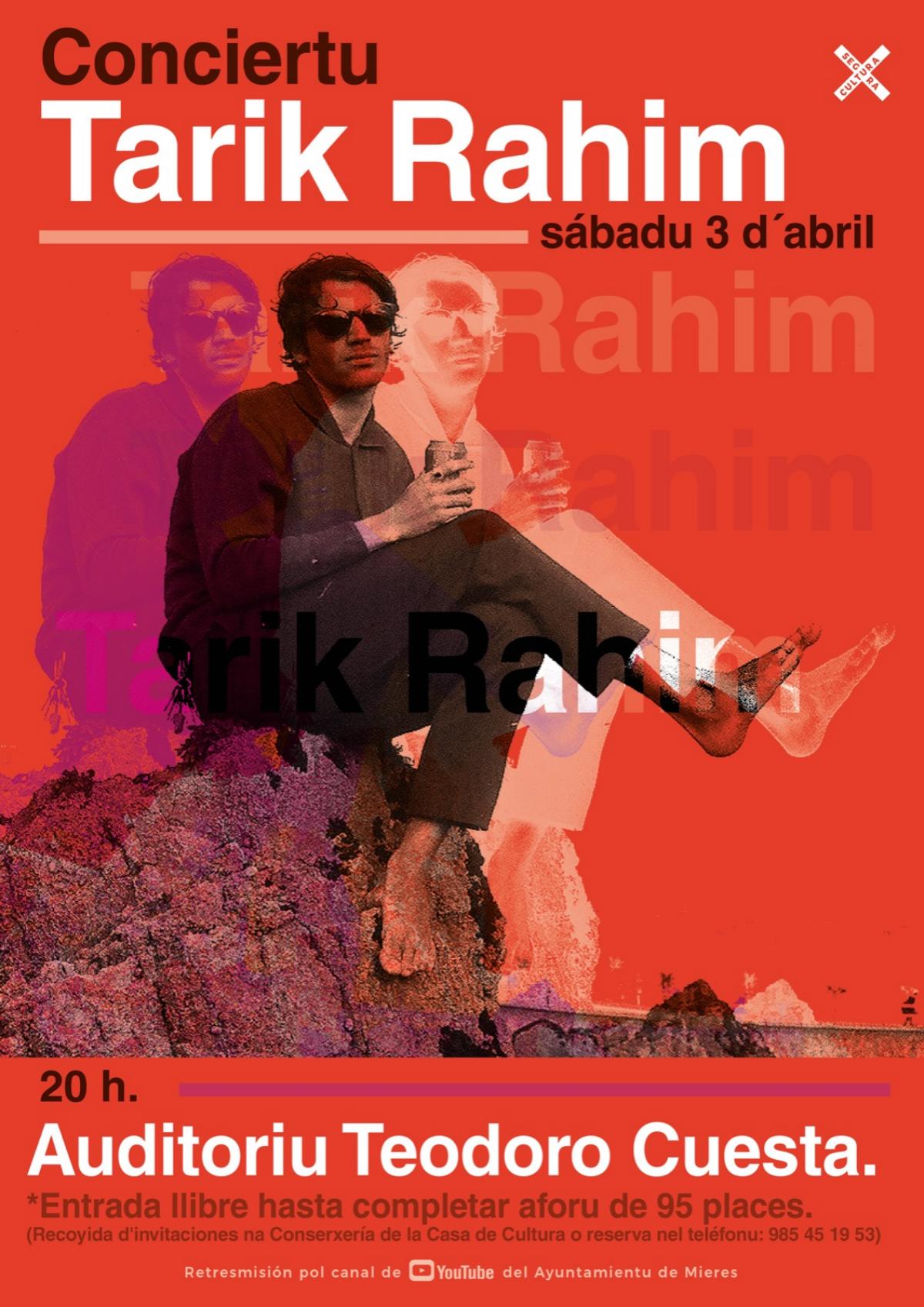 Tarik Rahim Cartel Concierto Mieres Web