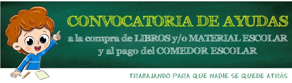 Banner Sección Ayudas Comedor Escolar Y Compra Libros WEB MIERES