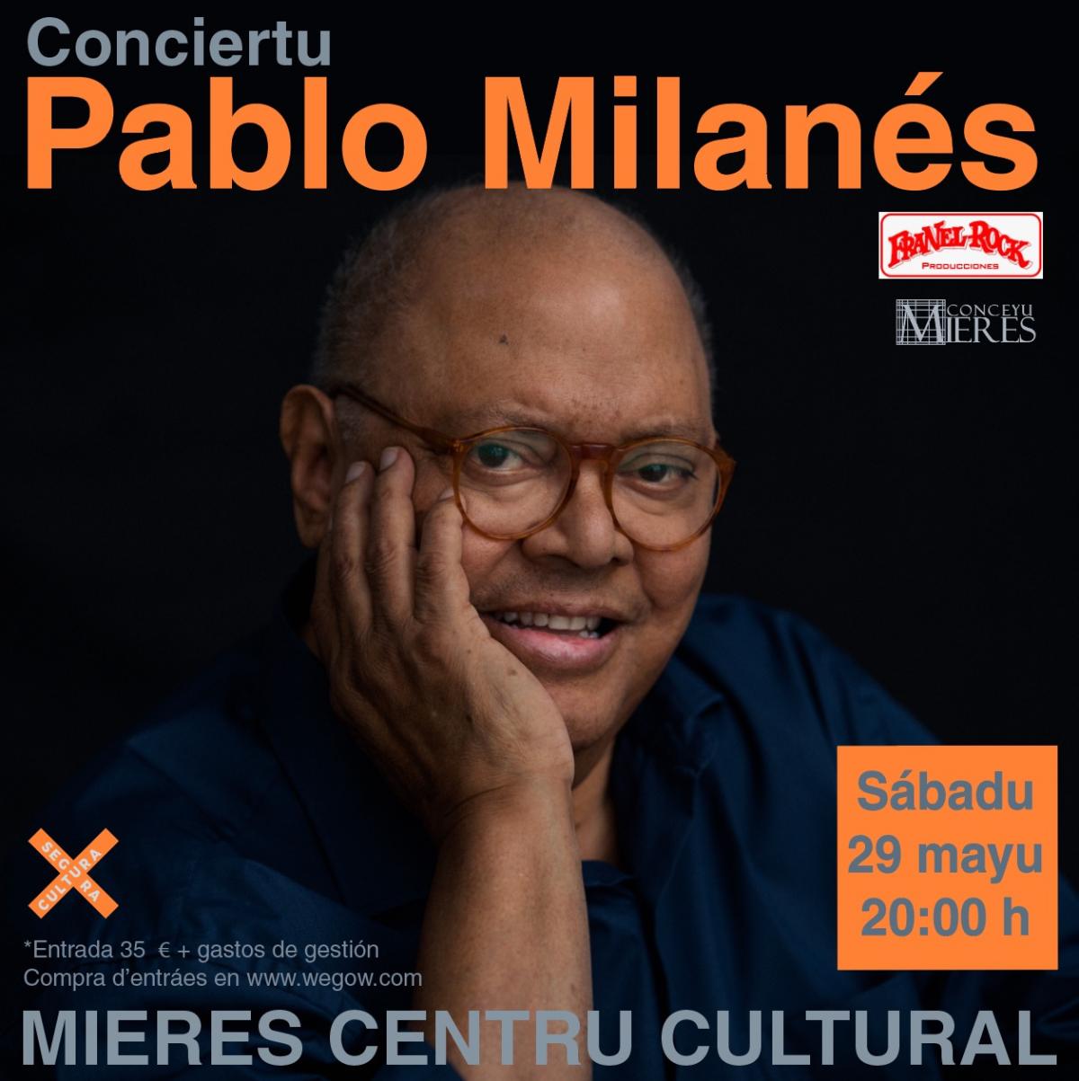 Pablo Milanes En Concierto Dias De Luz Ayuntamiento De Mieres