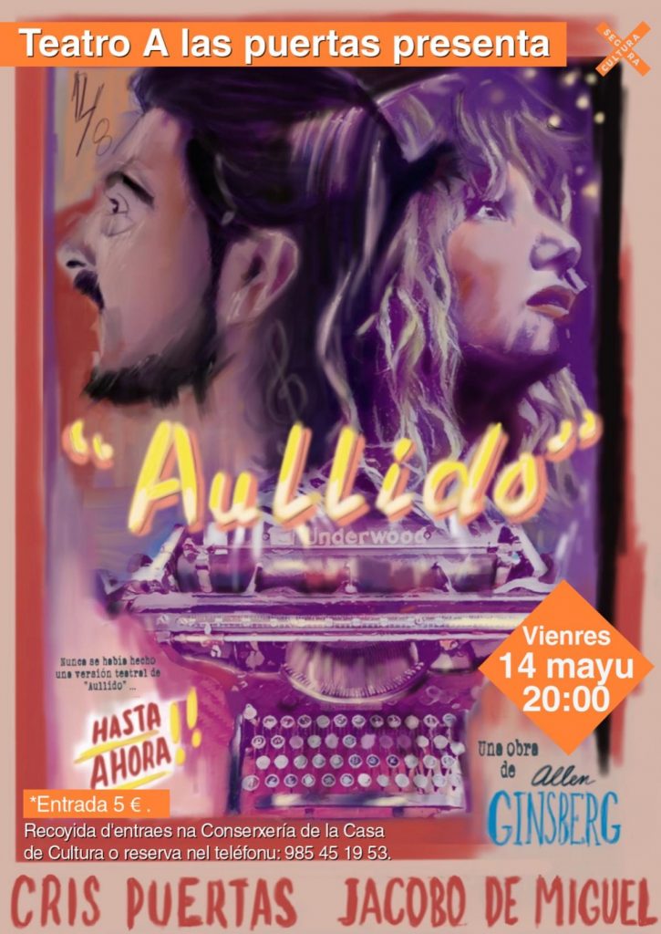 Aullido Cartel Teatro Mieres