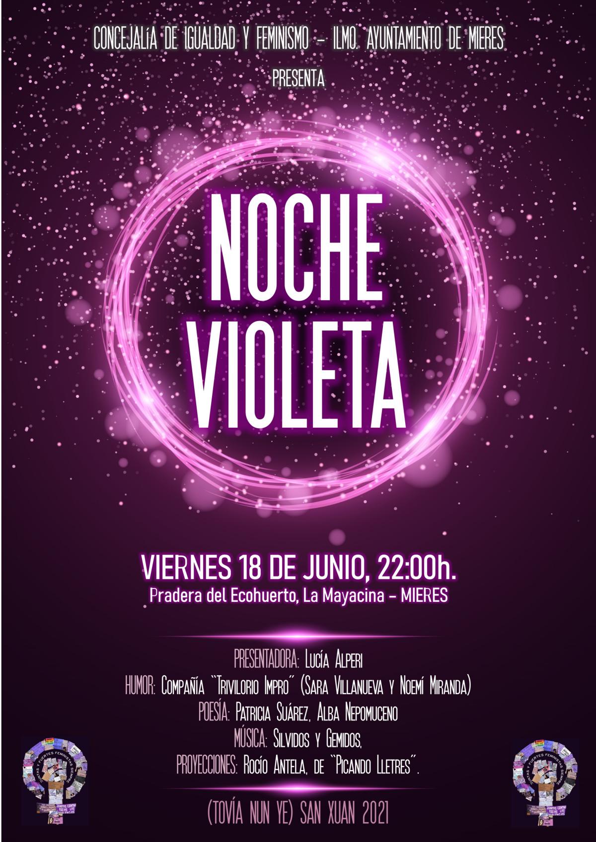 Cartel Noche Violeta 2021 Web