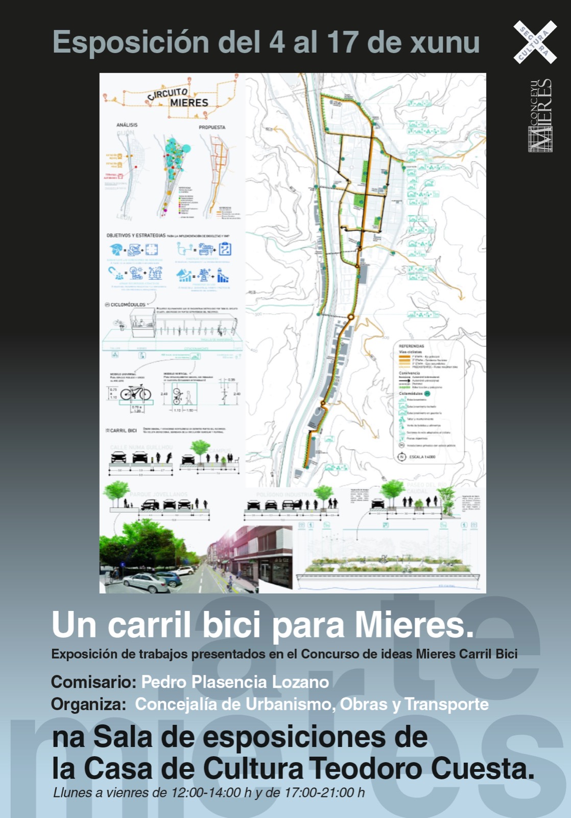 Cartel Expo Carril Bici Junio 2021
