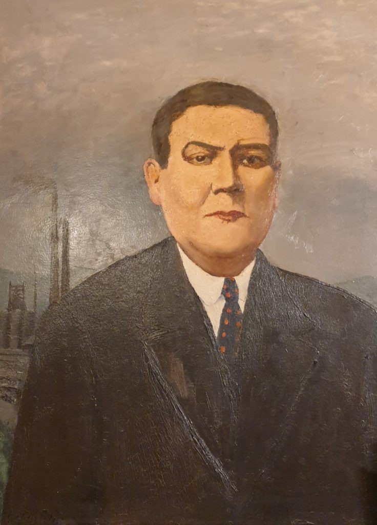 Fernández Peláez Retrato De Manuel Llaneza