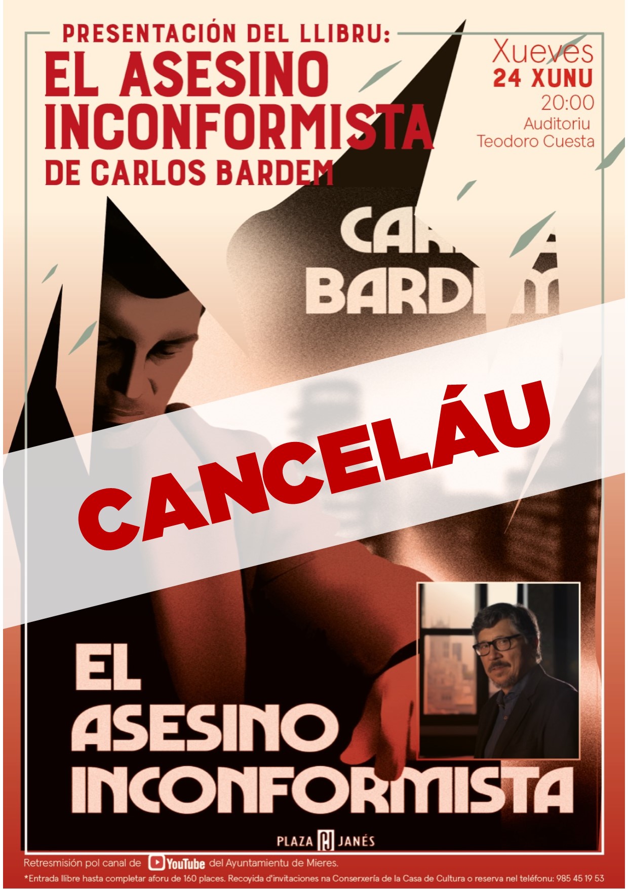 Evento Cancelado LIBRO BARDEM