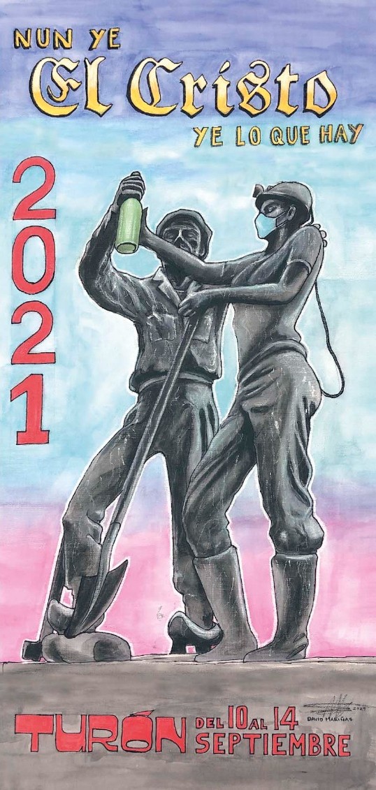 Cartel Fiestas Cristo Turon 2021