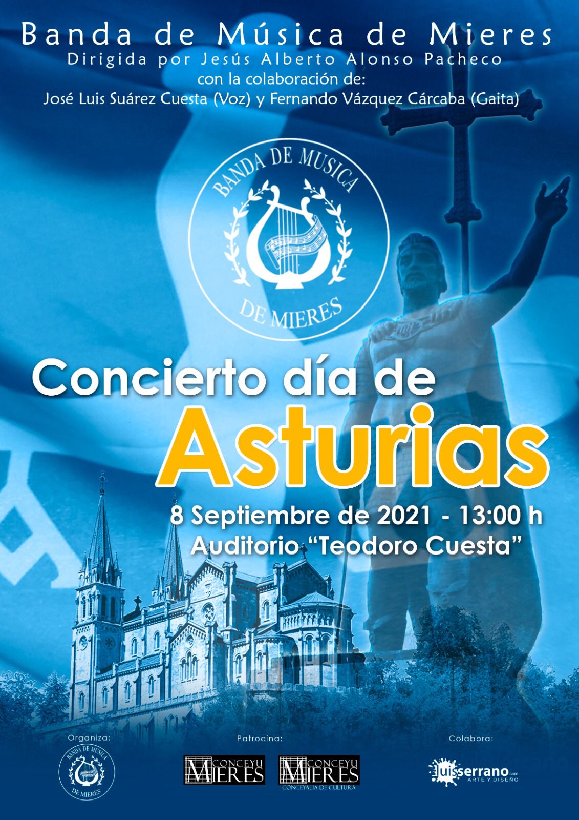 Concierto Dia Asturias 2021 Banda Musica Mieres