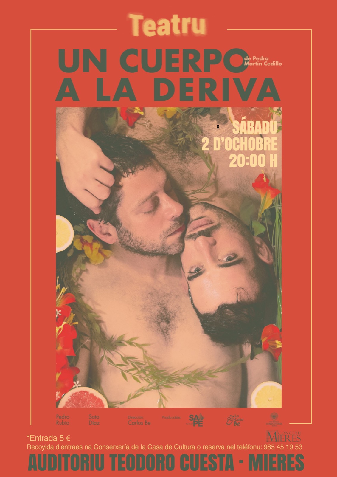Teatro Mieres Un Cuerpo A La Deriva