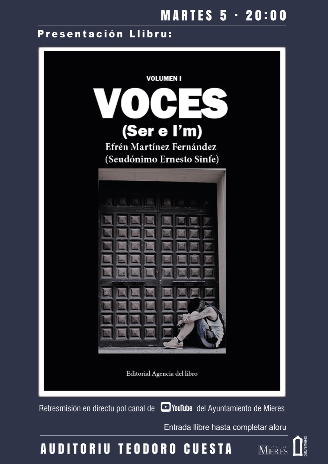 Cartel Presentacion Libro Voces
