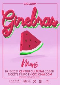 Cartel Concierto Ciclo HM Ginebras