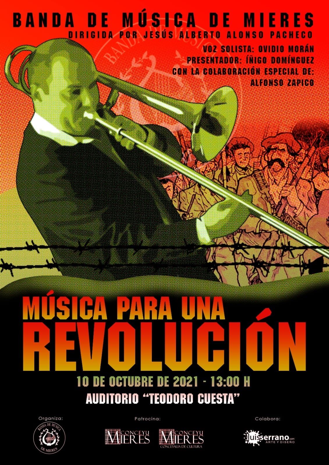 Cartel Concierto Musica Para Una Revolucion