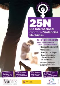 Cartel Acto Institucional 25N 2021