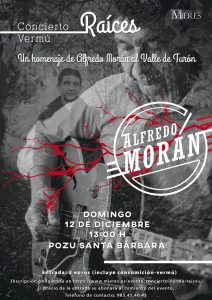 Cartel Concierto Raices Alfredo Moran 2021