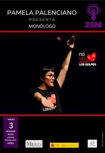 Cartel Monologo Teatral Pamela Palenciano