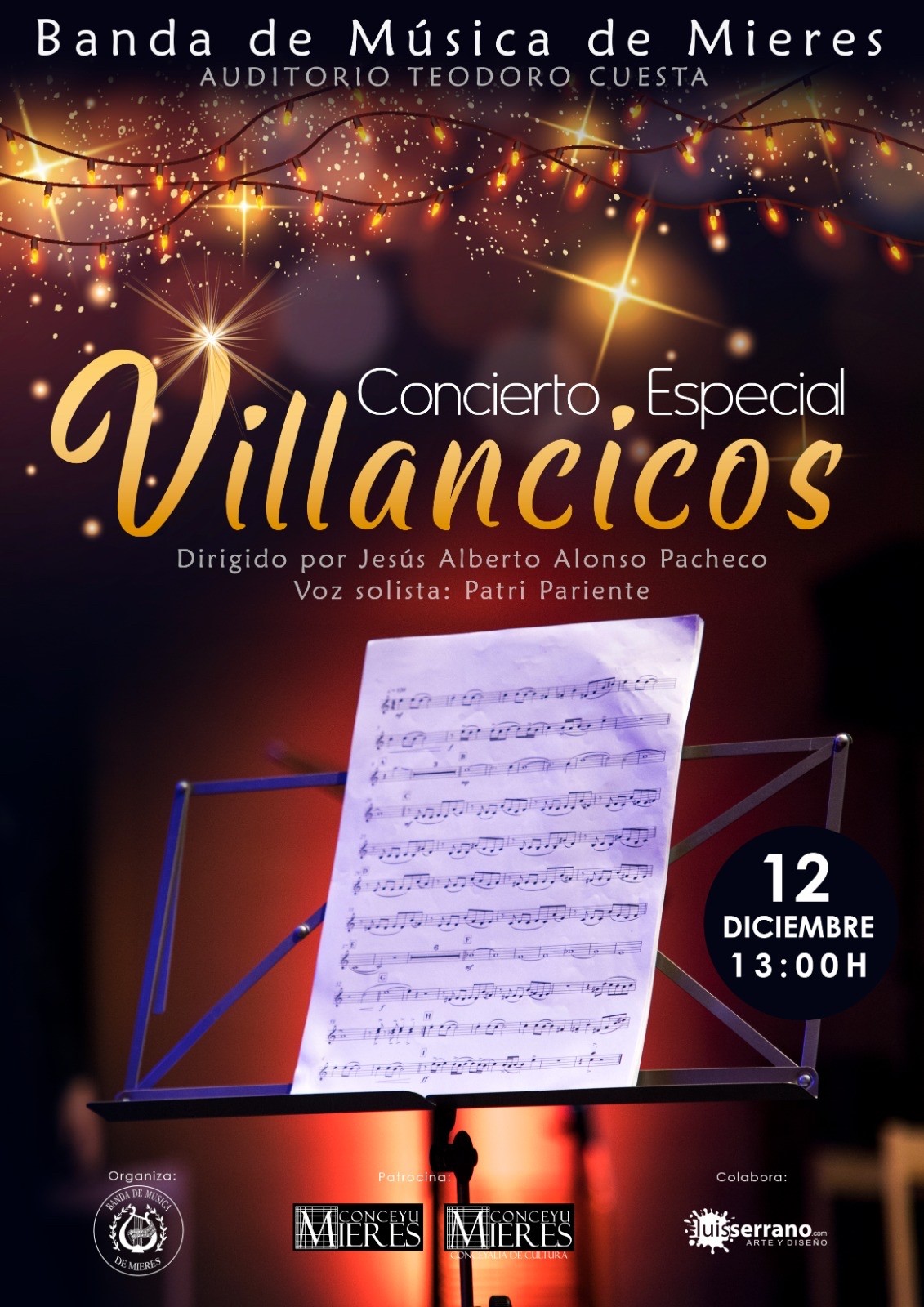 Concierto Villancicos Banda Musica Mieres Dic2021