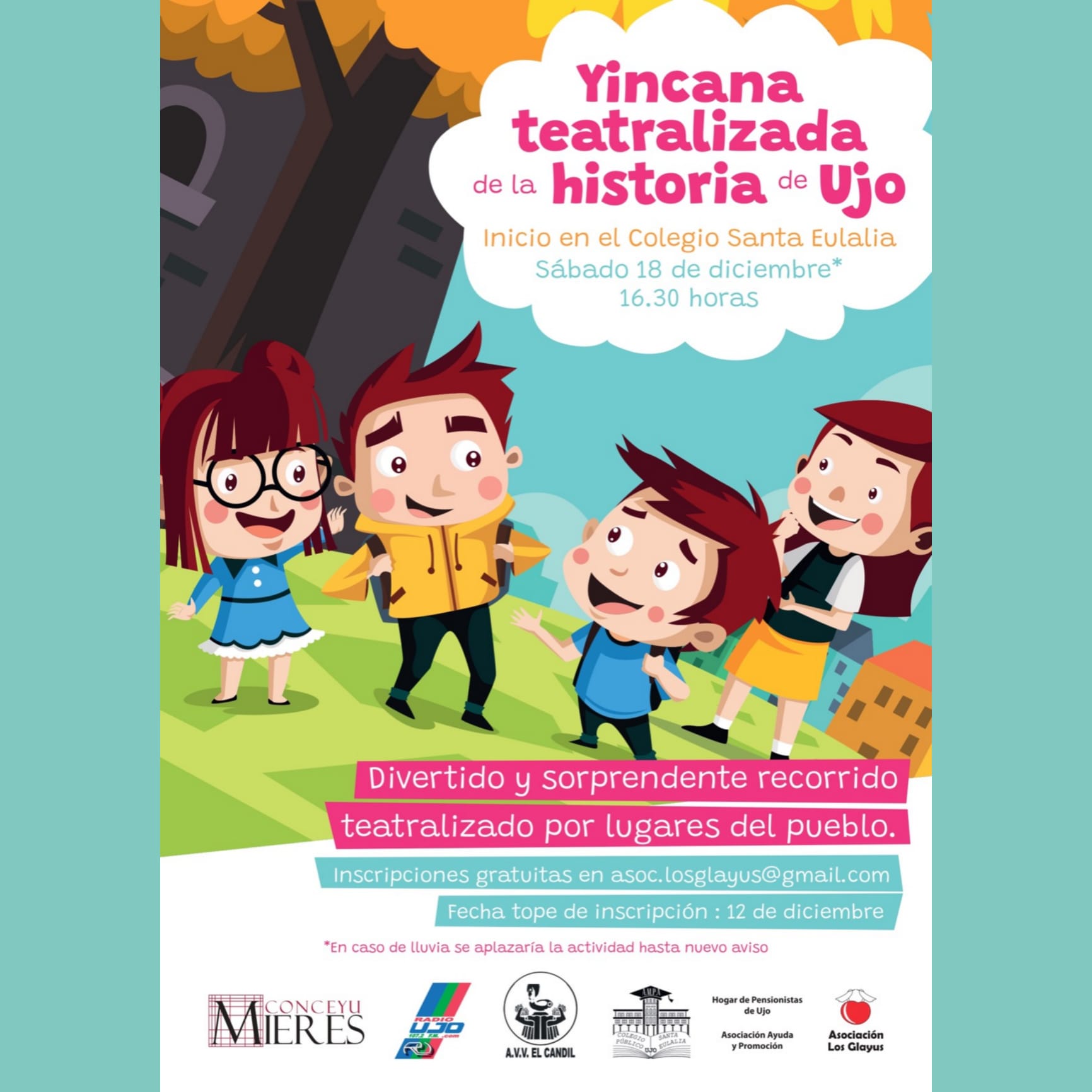 Cartel Yincana Teatralizada Historia De Ujo