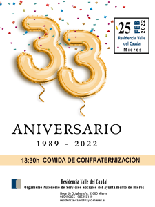 036 Cartel 33 Aniversario Para Web