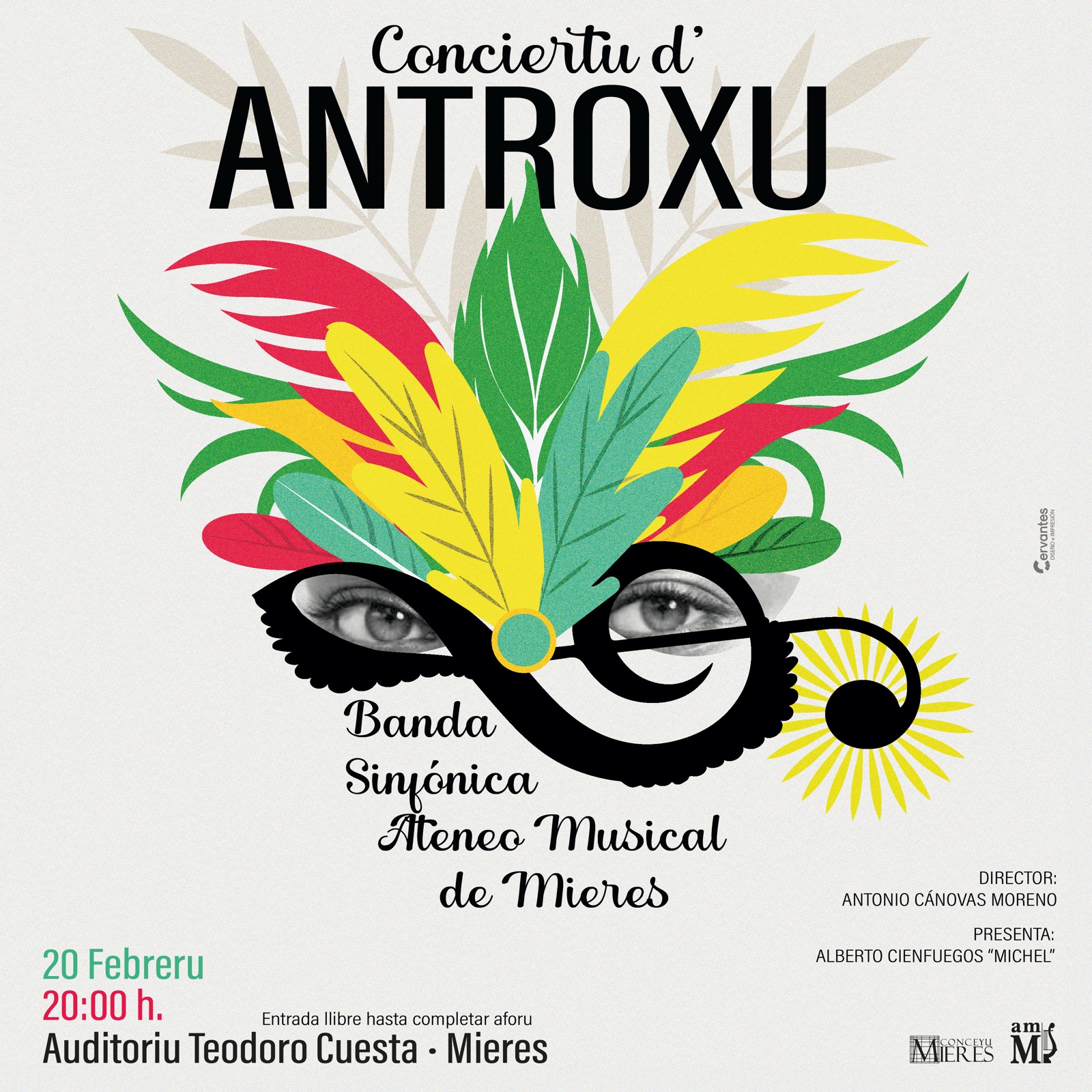 Conciertu Antroxu Banda Ateneo Musical Mieres 2022
