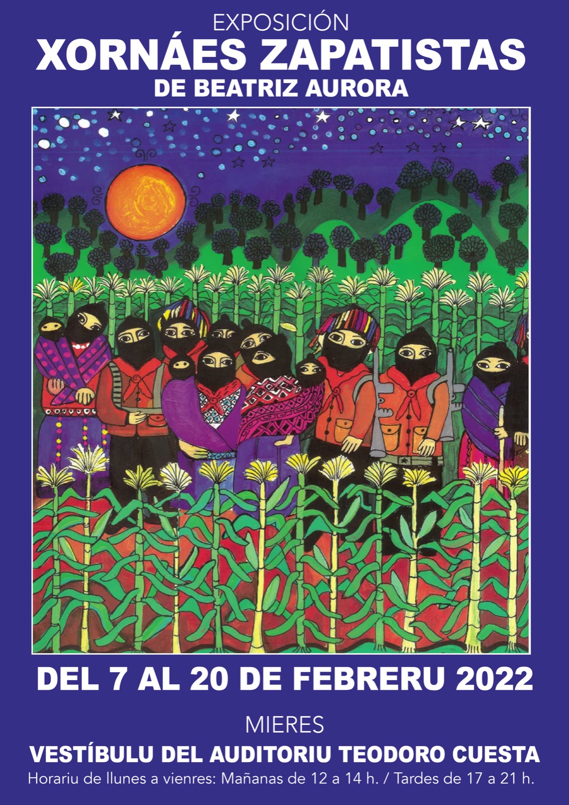 Lamina Exposicion Jornadas Zapatistas