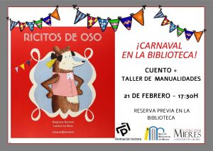 Taller Carnaval Biblioteca Mieres 2022