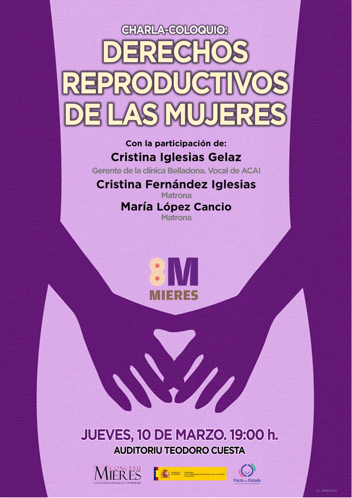 10 CARTEL Charla Derechos Reproductivos