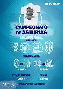 Campeonato Asturias Benjamin Futbol Sala Mieres 2022