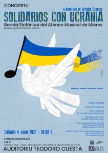 Concierto Solidarios Con Ucrania Mieres 2022