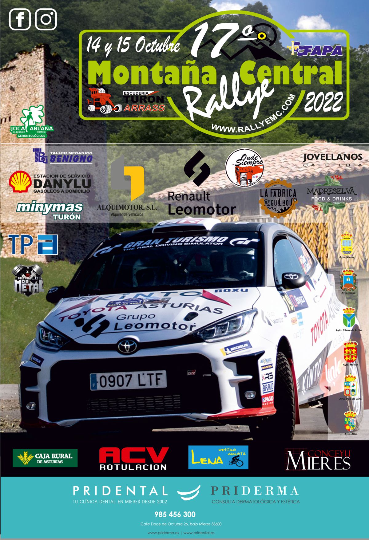 Rallye Montaña Central 2022