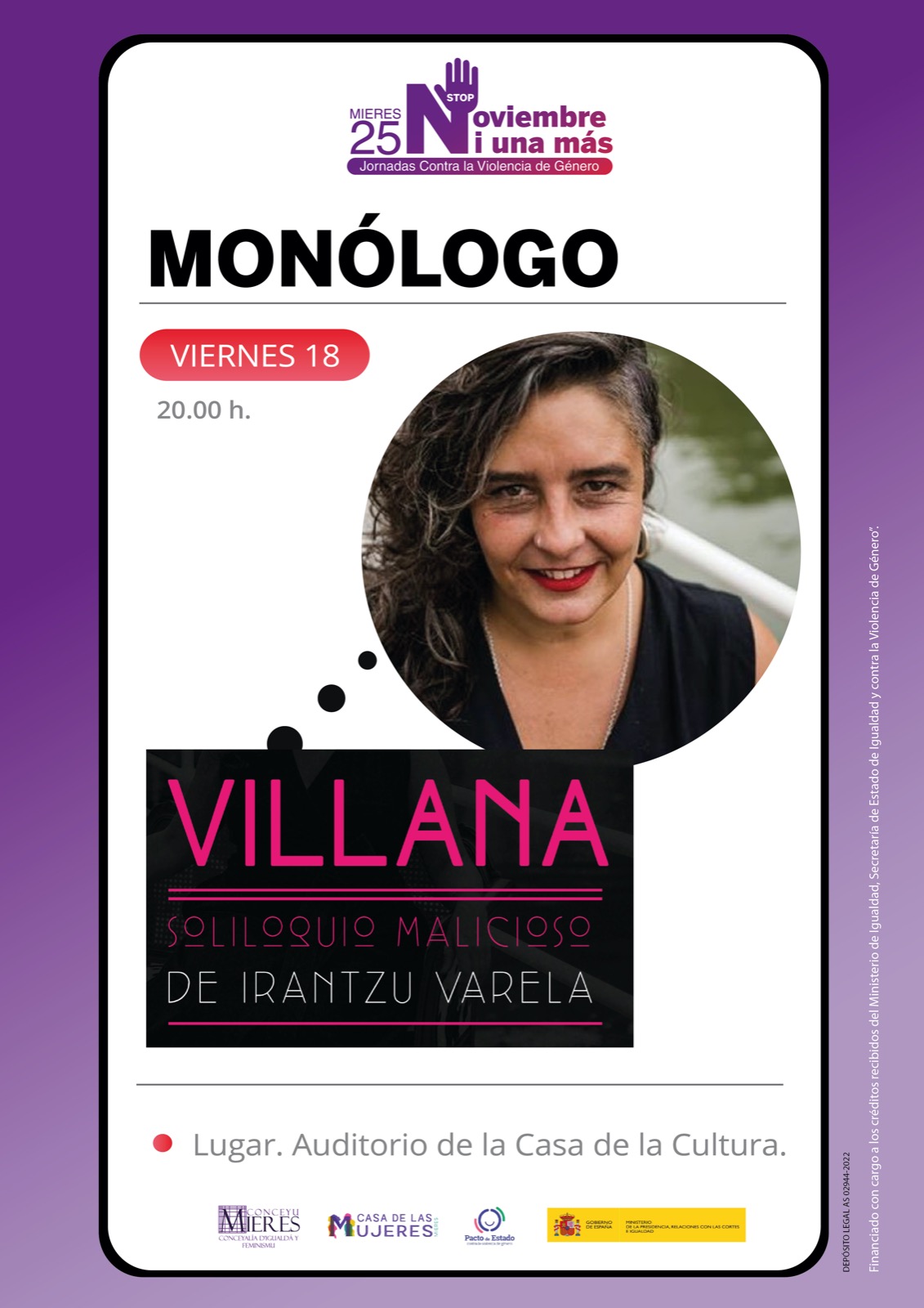 Villana Monologo Mieres