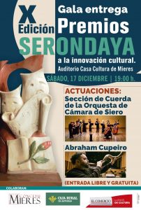 Cartel Gala Serondaya Premios 2022