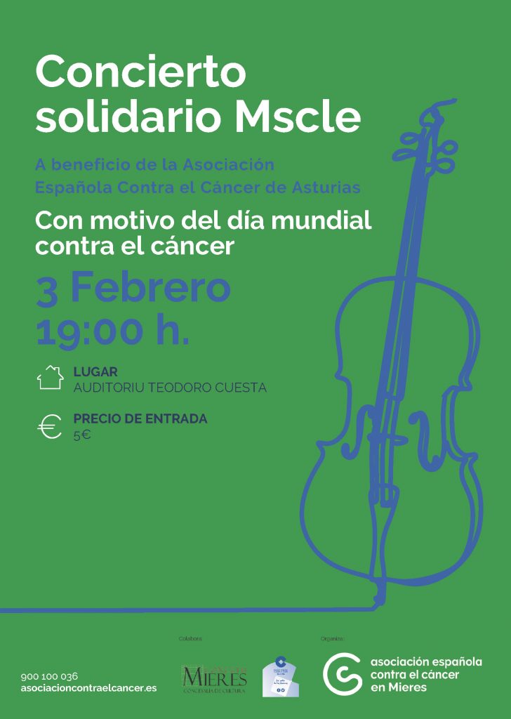 Festival Música Solidario Mieres Contra El Cáncer 2023