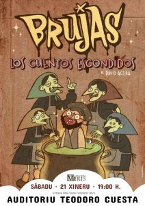 Cartel Brujas Acera Mieres