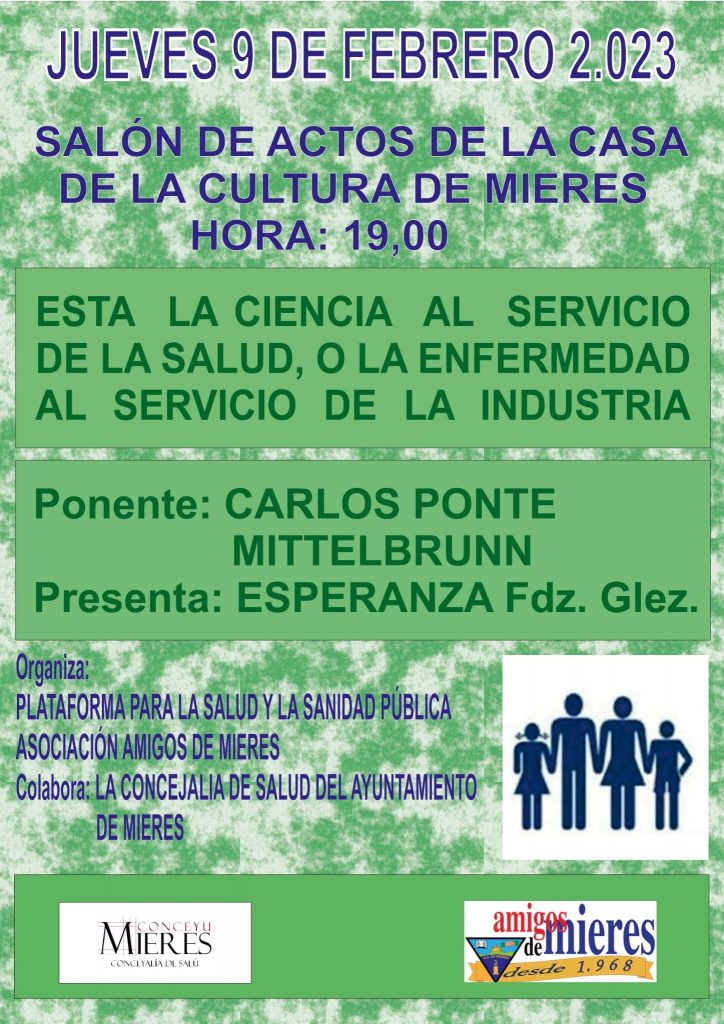 CARTEL Ciencia Servicio Salud