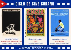 Cartel Ciclo Cine Cubano Mieres 2023