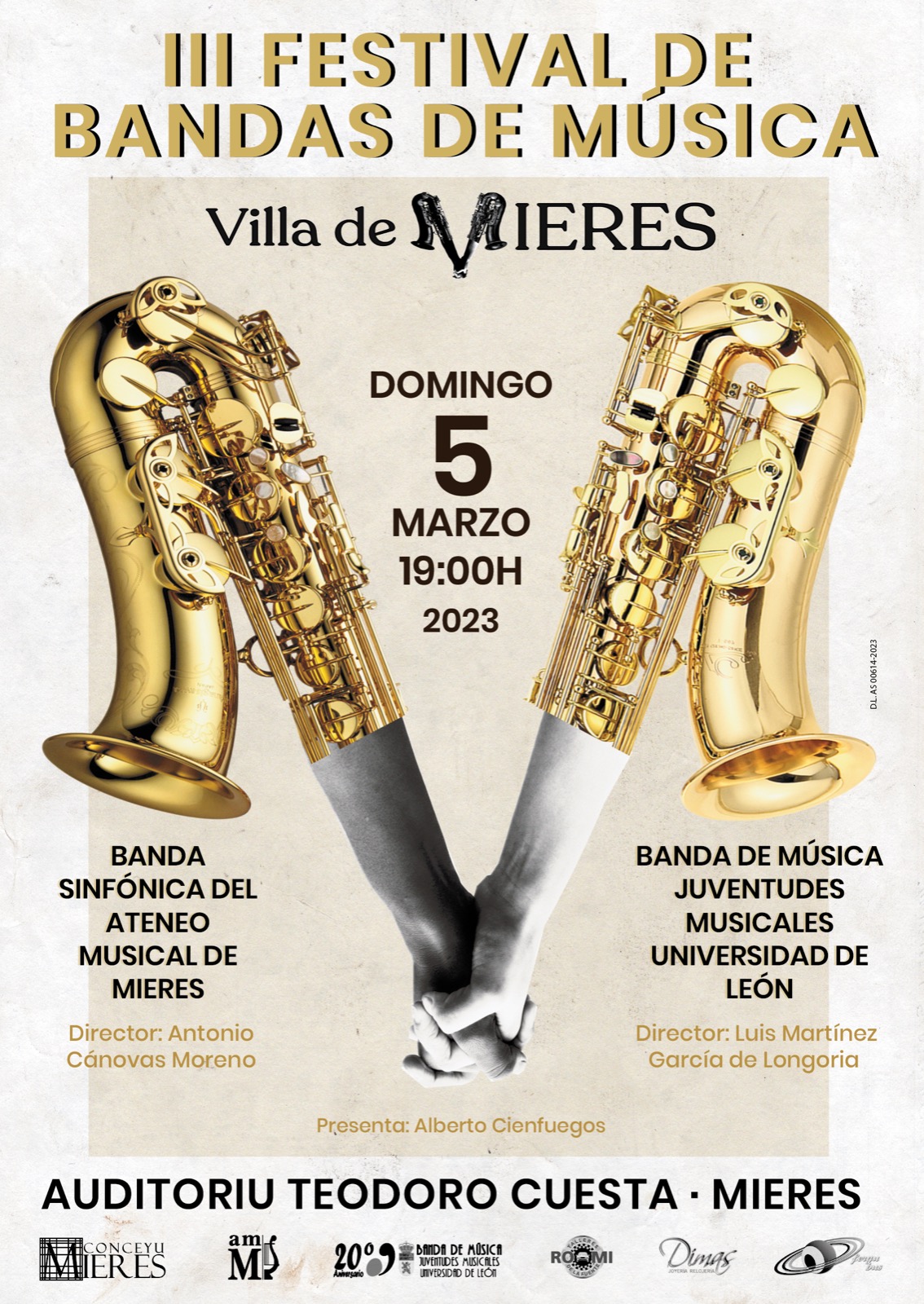 Festival Bandas De Musica Mieres Marzo 2023