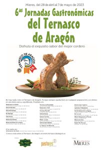 Cartel Mieres Jornadas Ternasco De Aragón 2023