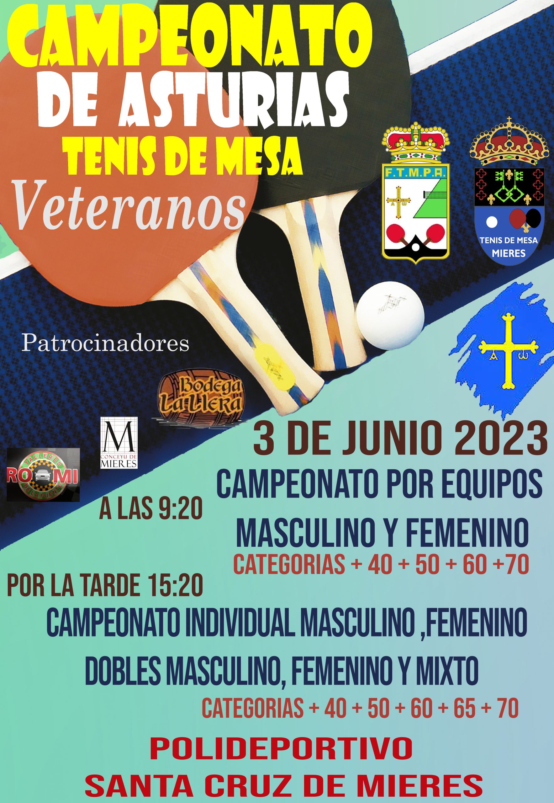 CARTEL TENIS DE MESA