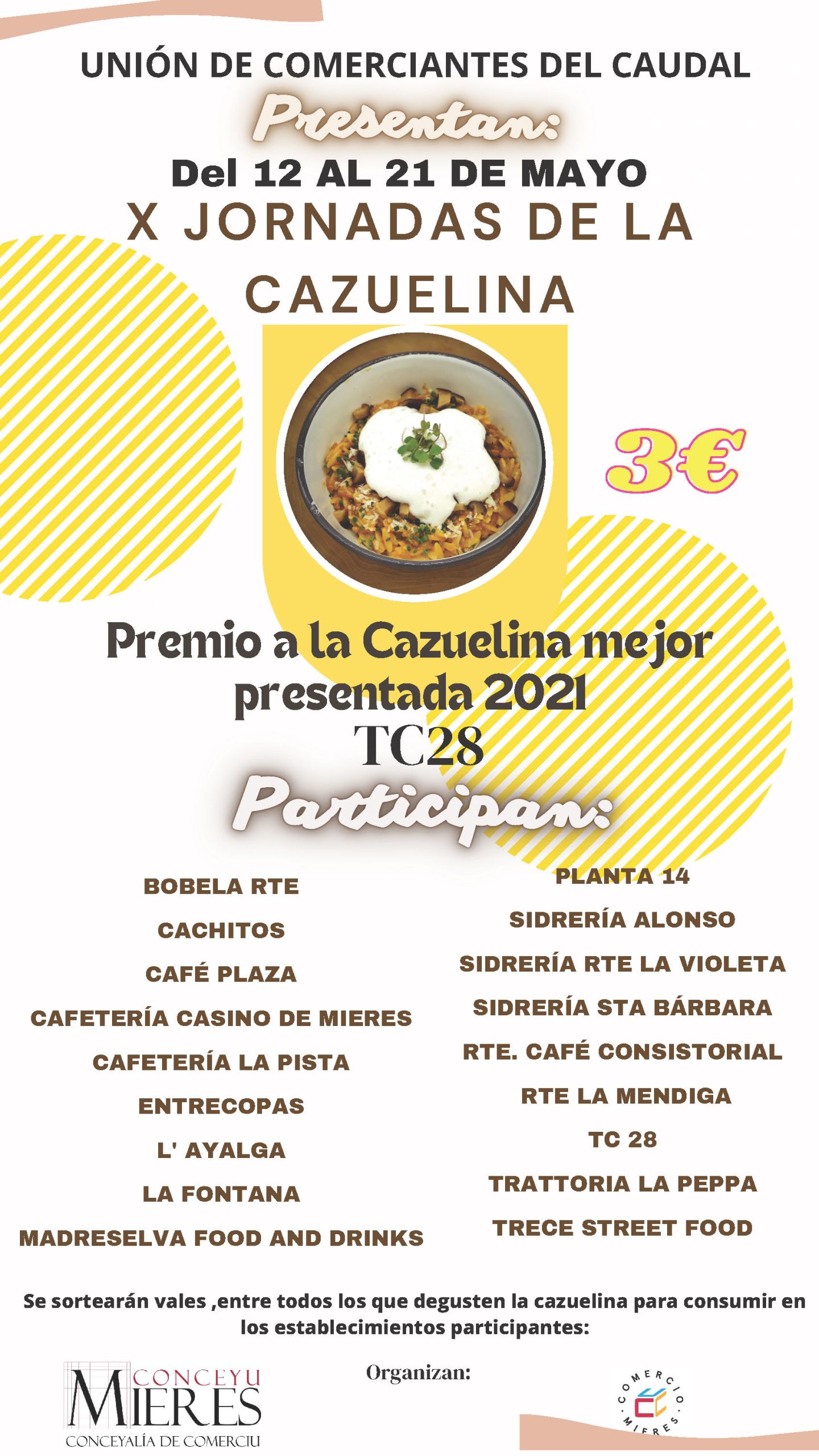 Cartel Jornadas Cazuelina Mieres 2023