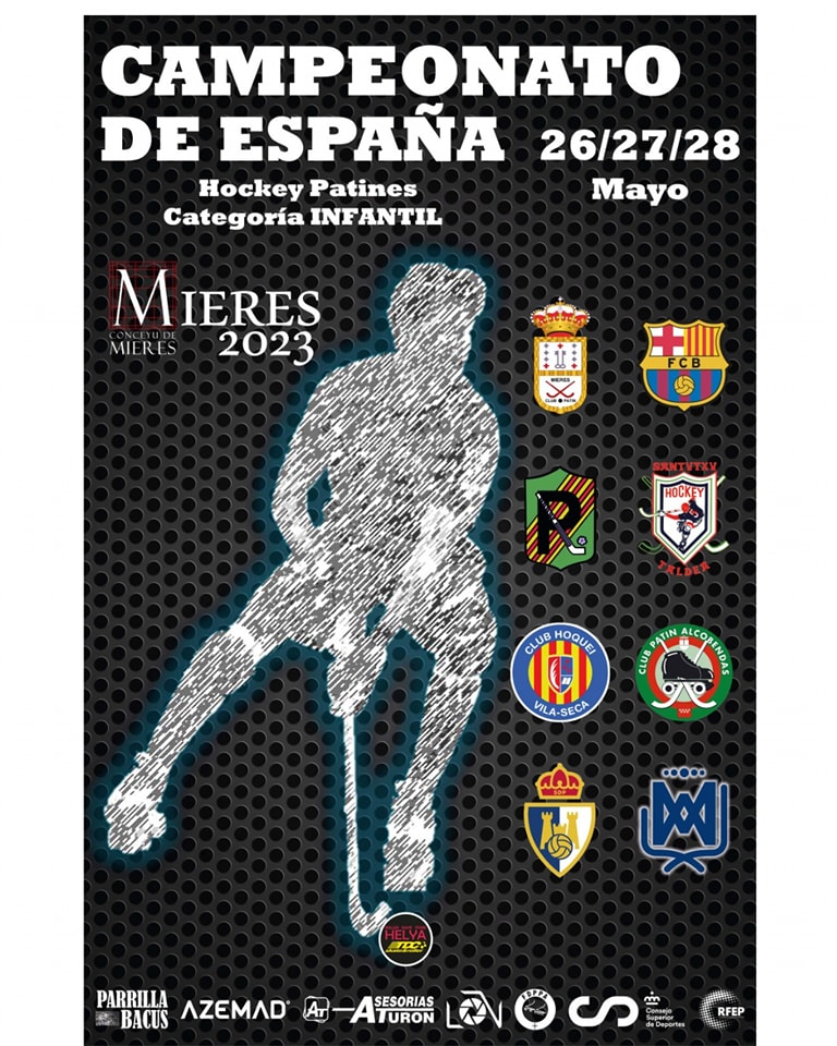 ´campeonato España Hockey Patines Mieres 2023